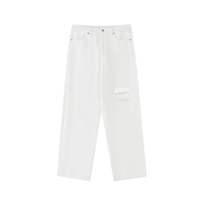 Men's Heavyweight Cotton Straight-Leg Pants