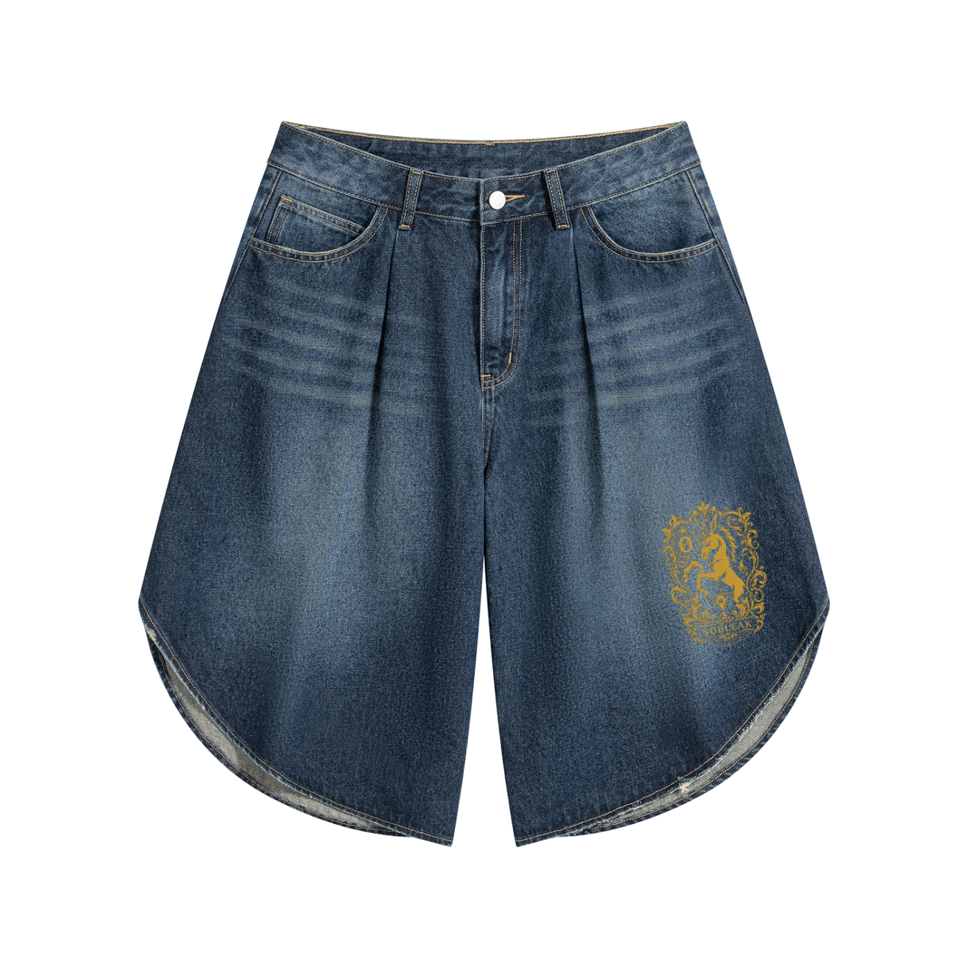 Women’s Wide Leg Denim Shorts