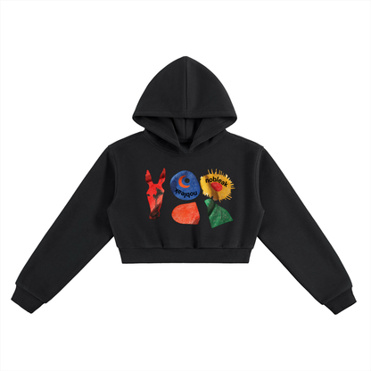 Women's Essential Cropped Hoodie
