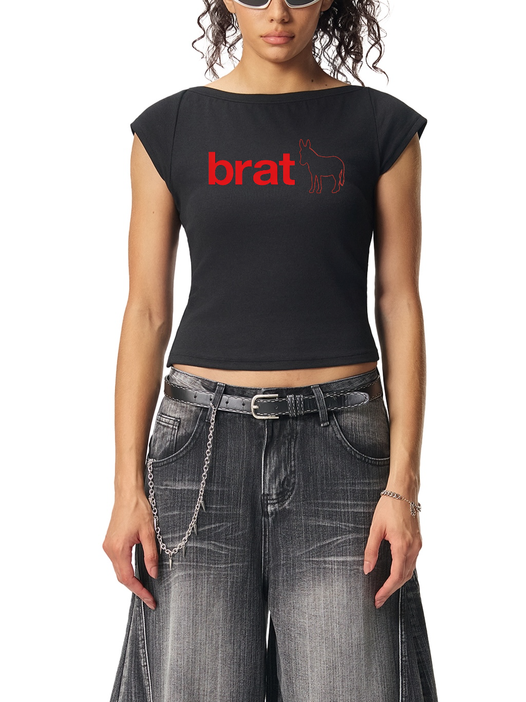 Women’s Essential Wide Neck Baby T-shirt