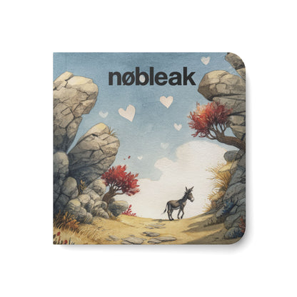 Book — Whimsical Donkey Adventure Kids’ Board Book (nøbleak Cover)