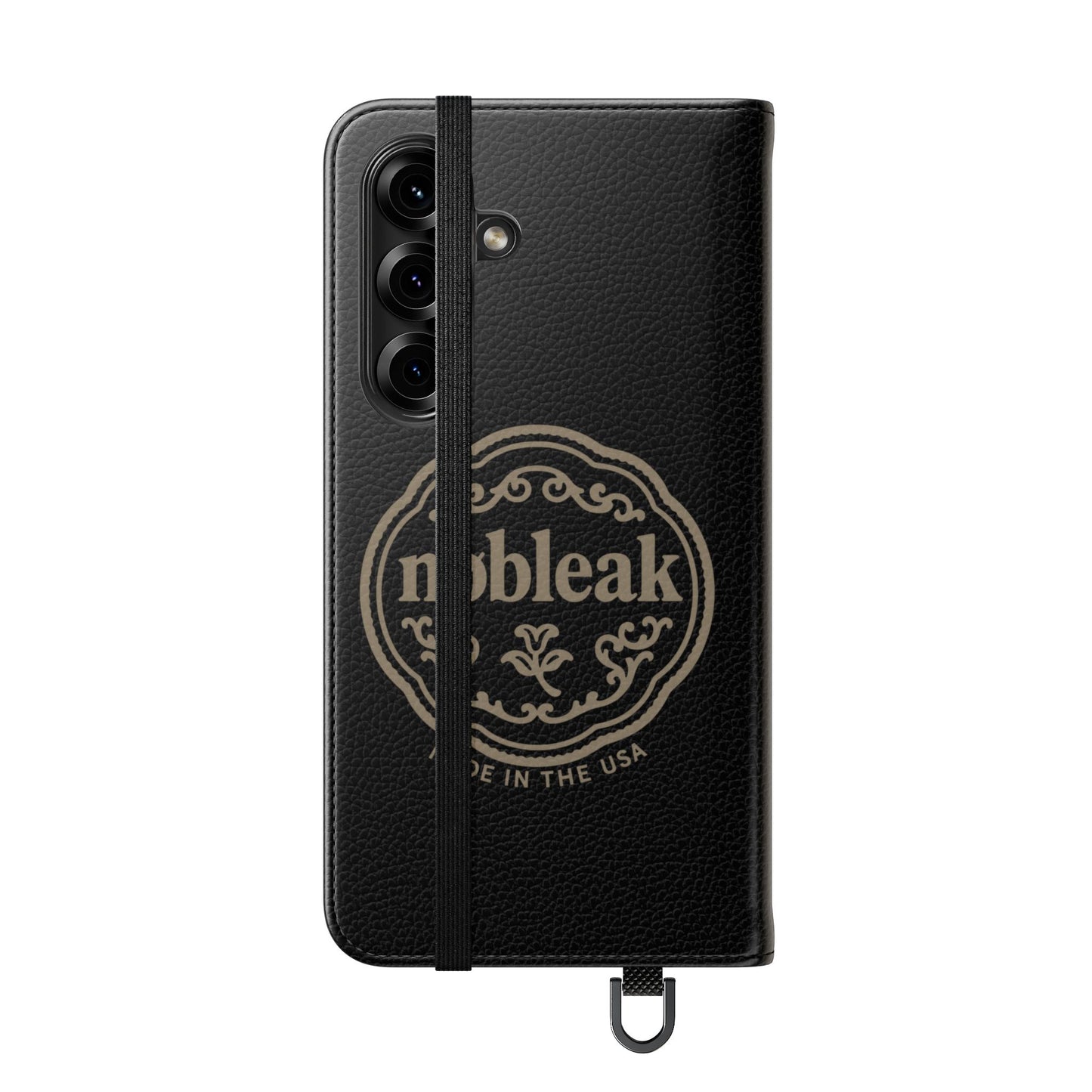 Elegant Leather Flip Case for Phones, Personalized Smartphone Case, Travel Wallet, Custom Gift for Her, Stylish Phone Protector