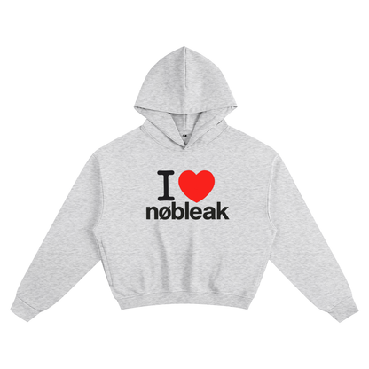 Cotton Cropped Hoodie