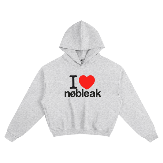 Cotton Cropped Hoodie