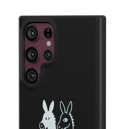 Donkey Graphic Snap Case - Fun Phone Cover, Animal Lover Gift, Cute Accessory, Unique Phone Case, Quirky Donkey Design