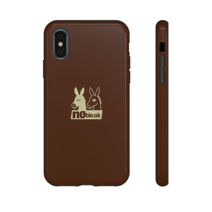 nøbleak Brown Phone case
