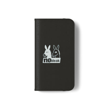 Stylish Flip Case with Unique Animal Design, Phone Protector, Gift for Animal Lovers, Customizable Phone Cover, Black Flip Wallet