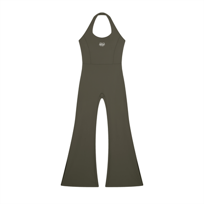 Women’s Halter Flared Jumpsuit