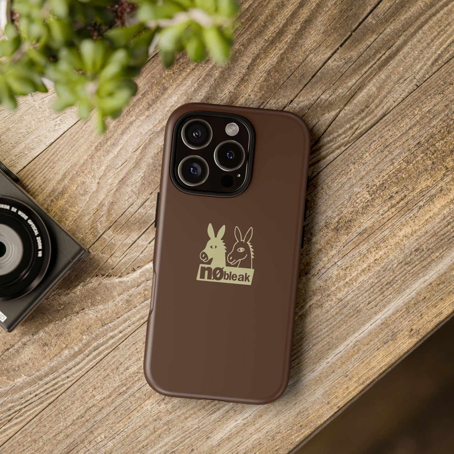 nøbleak Brown Phone case