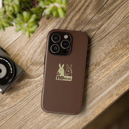 nøbleak Brown Phone case