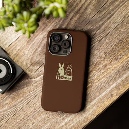 nøbleak Brown Phone case