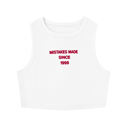Women's Tight Crewneck Crop Tank Top