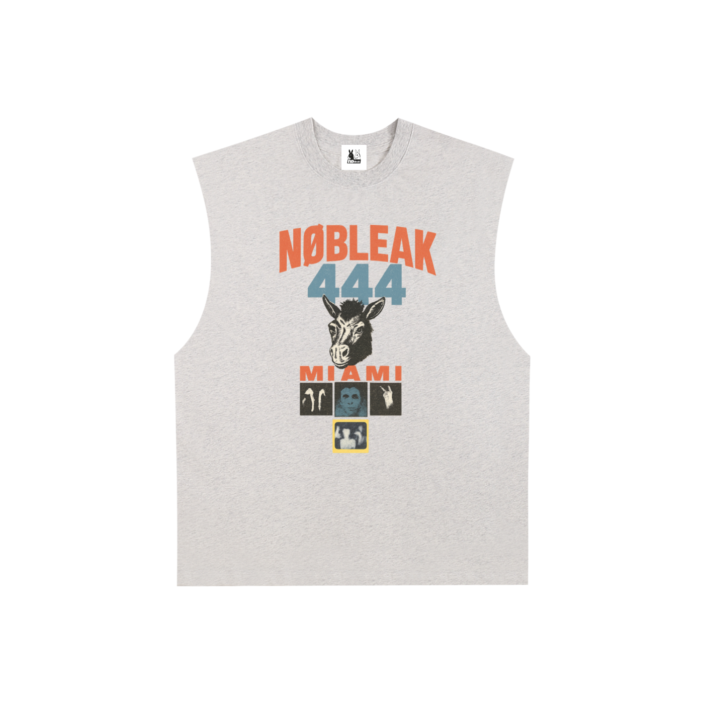 Men's Raw Edge Cotton Tank Top