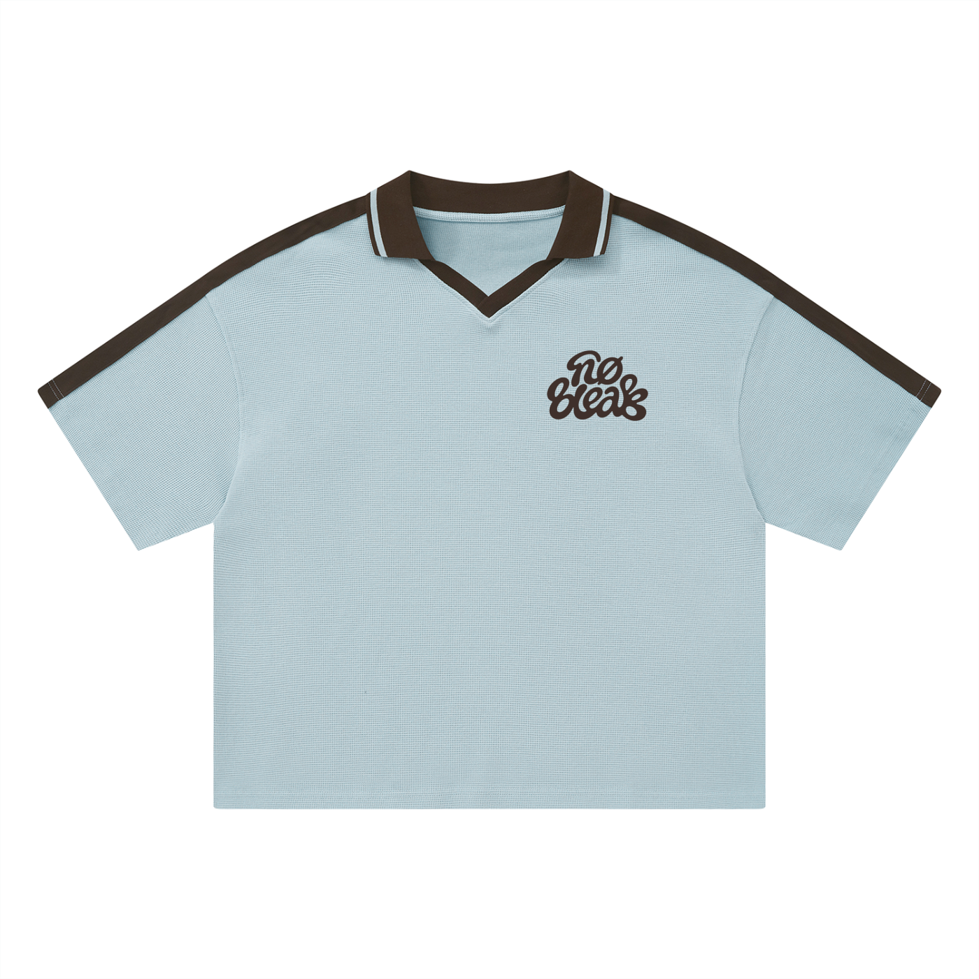 Unisex Color Block Polo Shirt