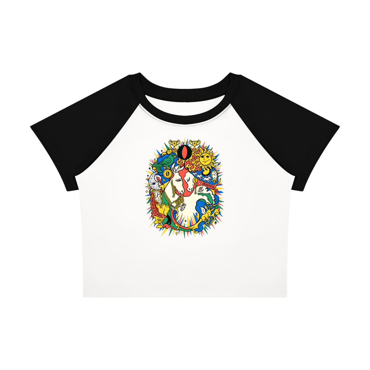 Women’s Raglan Color Block Street  Baby T-Shirt