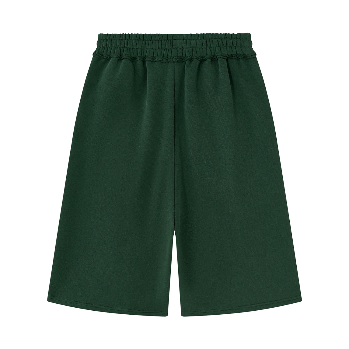 Unisex Raw Edge Fleece Essential Shorts