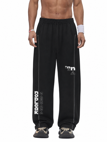 Unisex Heavyweight Barrel Leg Sweat pants