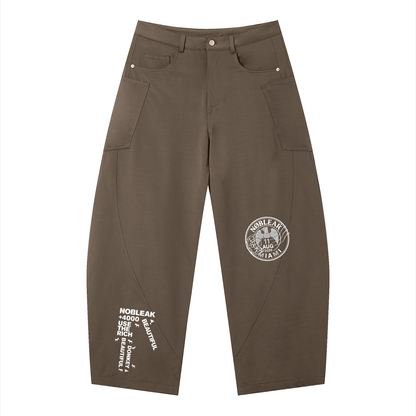 Men's Barrel Leg Pants
