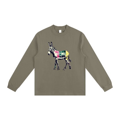 Essential Non-Shrink Mock Neck Sweatshirt