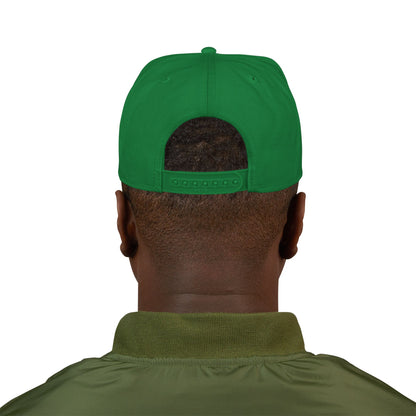 Embroidered Snapback Hat