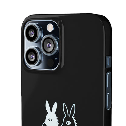 Donkey Graphic Snap Case - Fun Phone Cover, Animal Lover Gift, Cute Accessory, Unique Phone Case, Quirky Donkey Design