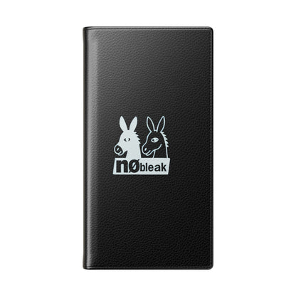 Stylish Flip Case with Unique Animal Design, Phone Protector, Gift for Animal Lovers, Customizable Phone Cover, Black Flip Wallet