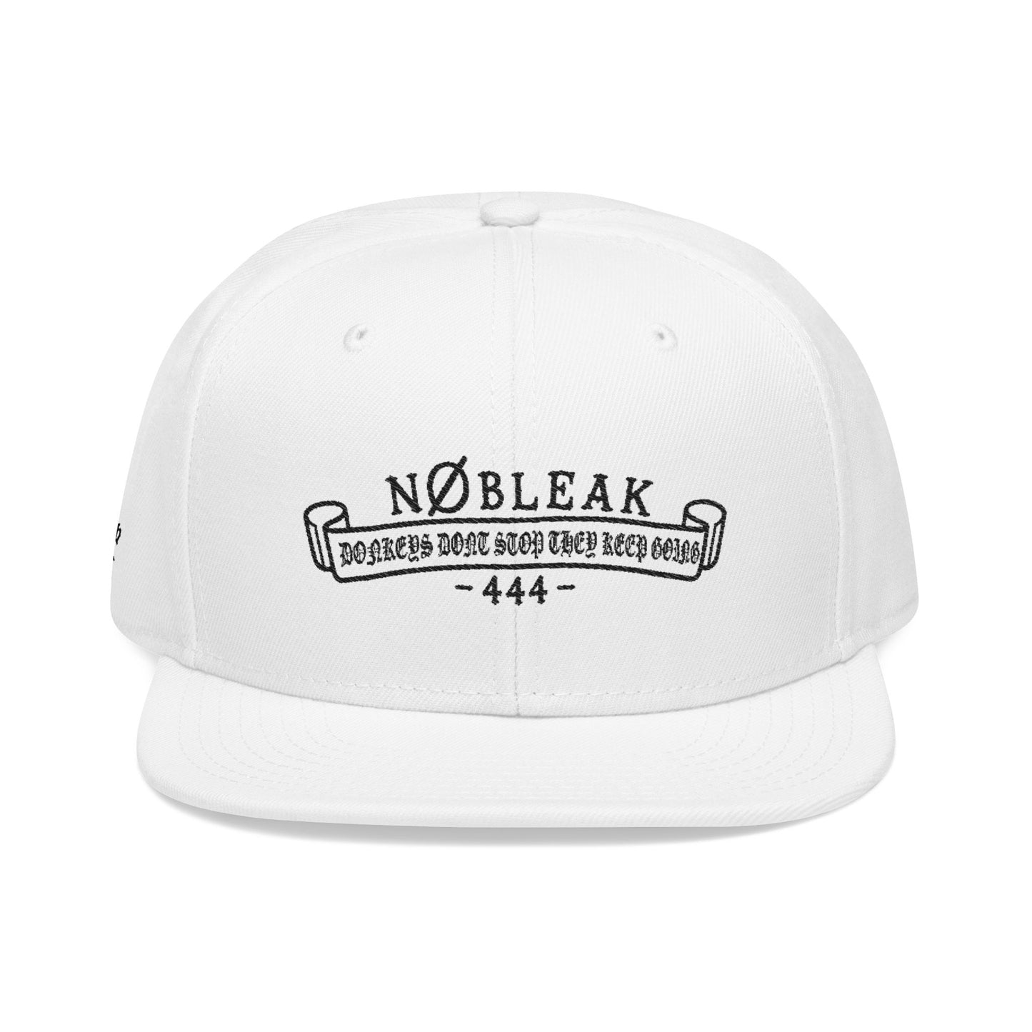 Embroidered Snapback Hat