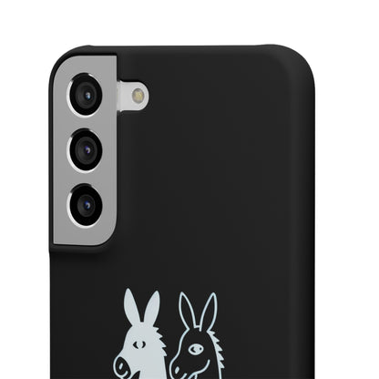 Donkey Graphic Snap Case - Fun Phone Cover, Animal Lover Gift, Cute Accessory, Unique Phone Case, Quirky Donkey Design