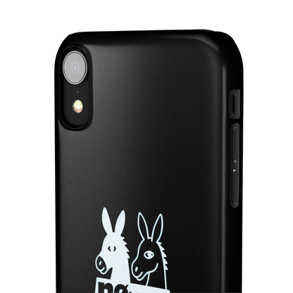 Donkey Graphic Snap Case - Fun Phone Cover, Animal Lover Gift, Cute Accessory, Unique Phone Case, Quirky Donkey Design