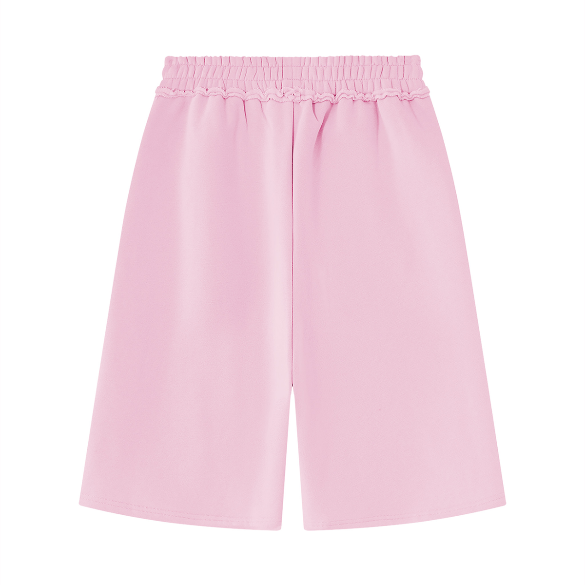 Unisex Raw Edge Fleece Essential Shorts