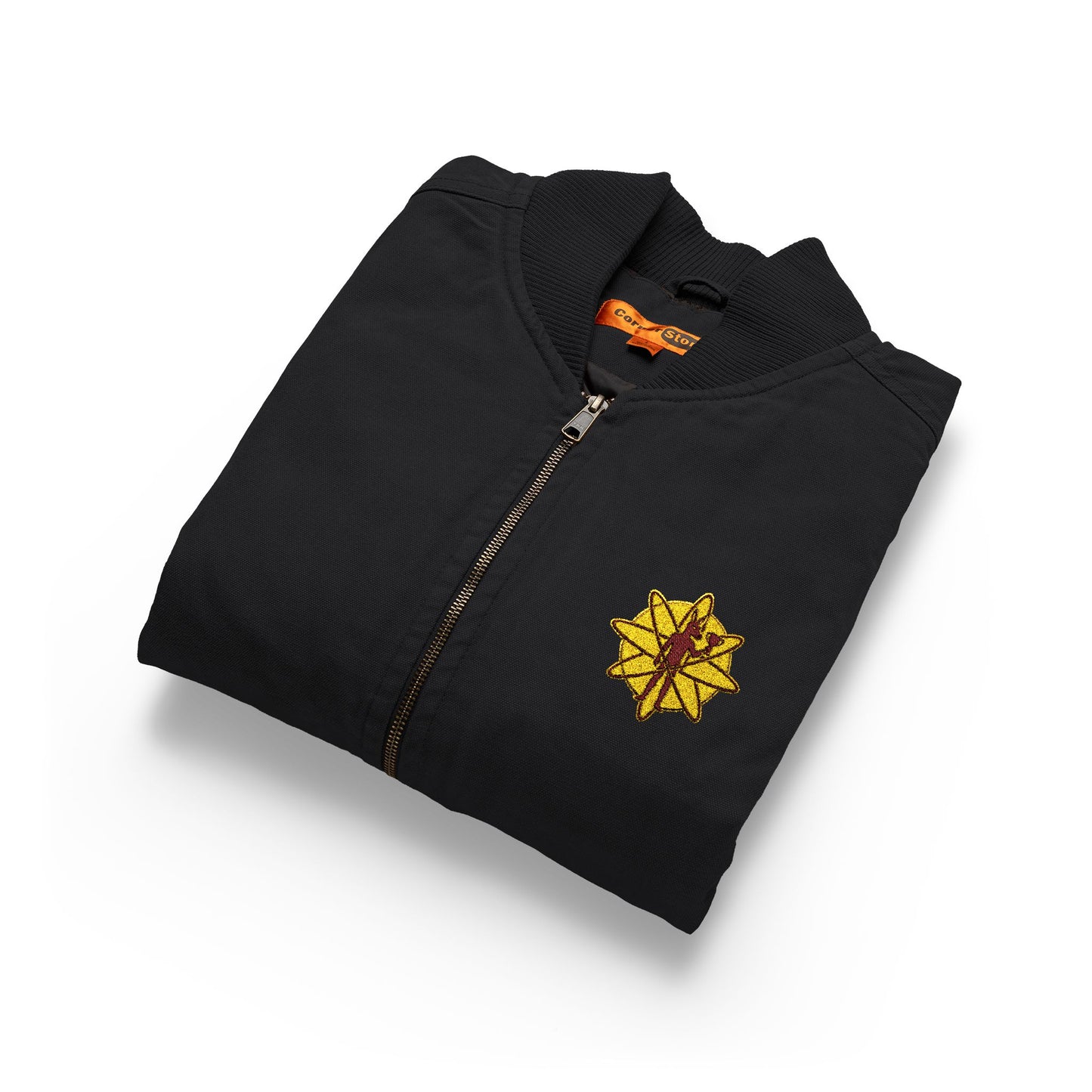 Embroidered Workwear Duck Cloth Jacket Vest — Durable Outdoor Utility Vest