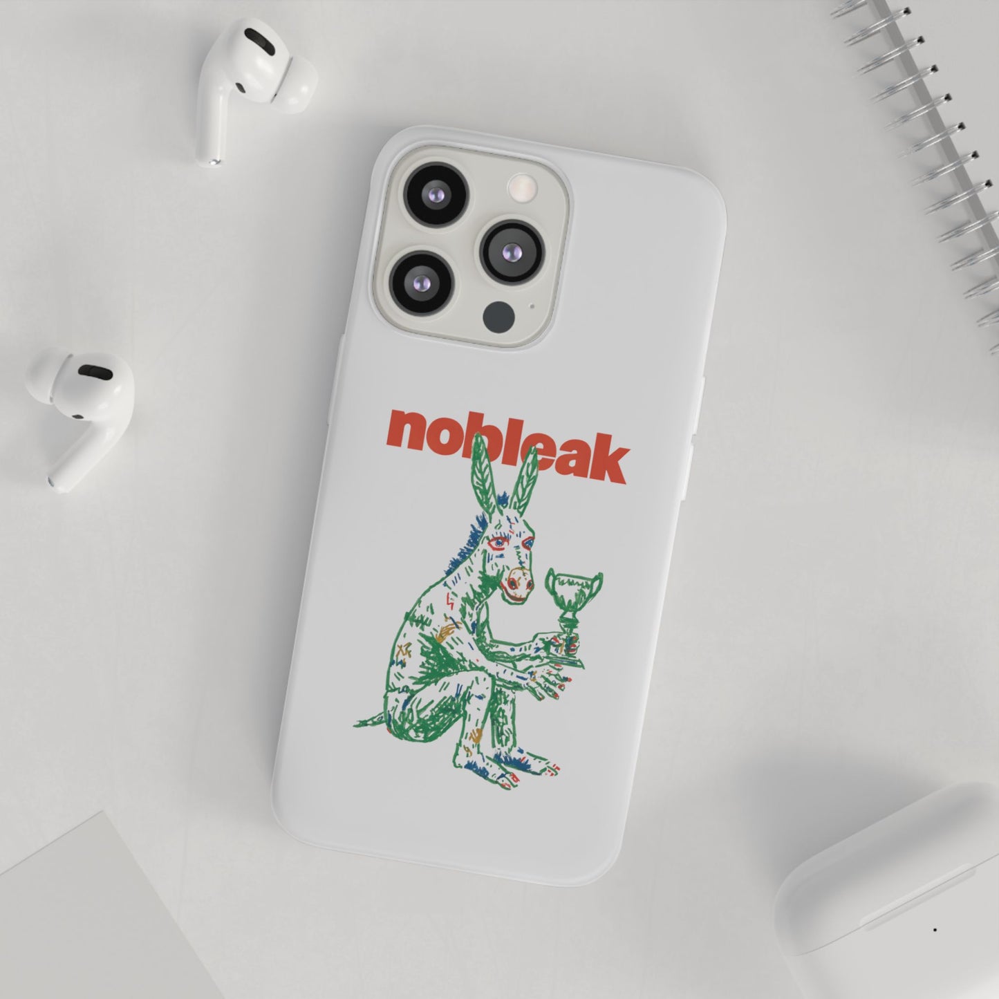Unique Phone Flexi Cases with 'Nobleak' Design | Trendy Gifts, Unique Phone Accessories, Artistic Cases, Fun Gift Ideas, Cool Tech