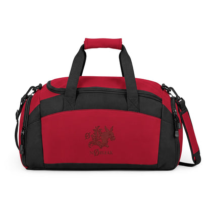 Gym Bag embroidered — Sport Duffle for Fitness & Travel