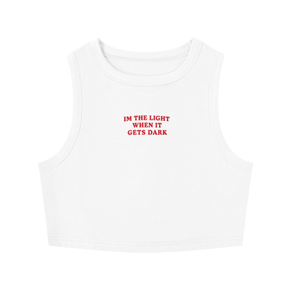 Women's Tight Crewneck Crop Tank Top