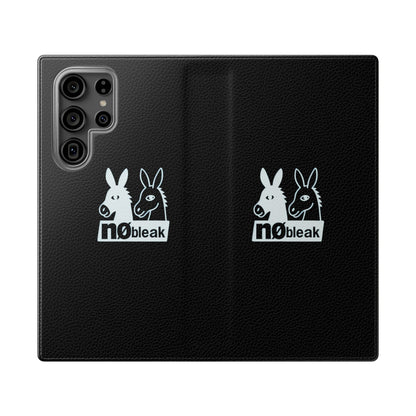 Stylish Flip Case with Unique Animal Design, Phone Protector, Gift for Animal Lovers, Customizable Phone Cover, Black Flip Wallet