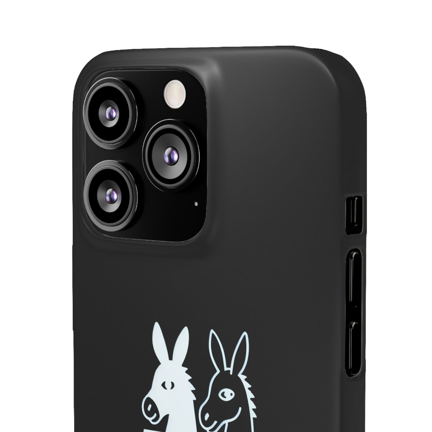 Donkey Graphic Snap Case - Fun Phone Cover, Animal Lover Gift, Cute Accessory, Unique Phone Case, Quirky Donkey Design