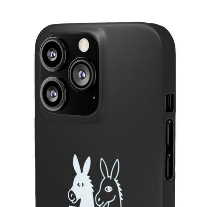 Donkey Graphic Snap Case - Fun Phone Cover, Animal Lover Gift, Cute Accessory, Unique Phone Case, Quirky Donkey Design
