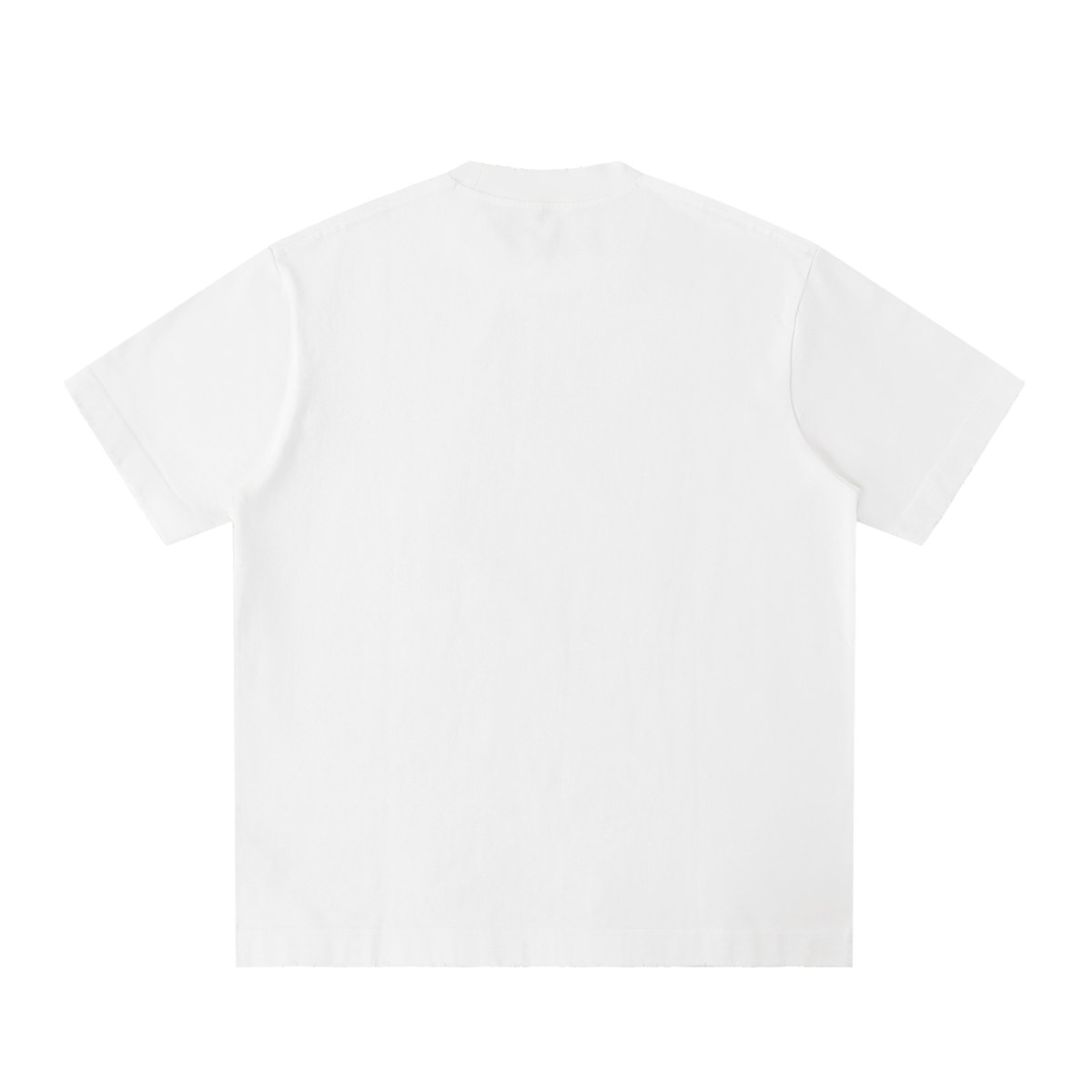 Unisex Heavyweight Vintage Washed Frayed Essential T-Shirt
