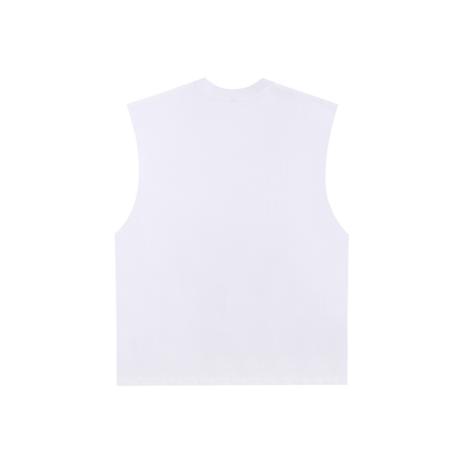 Men’s Raw Edge Cotton Active Tank Top