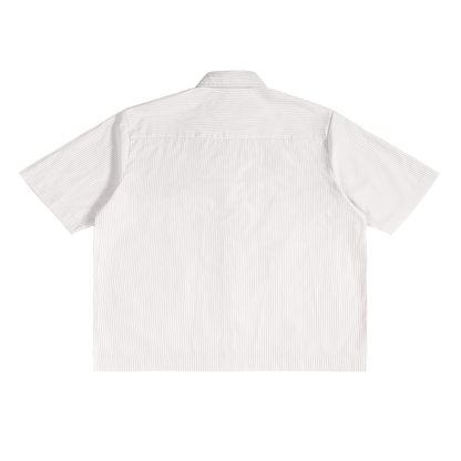 Unisex Oversized Stripe Boxy Shirt