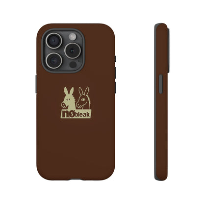 nøbleak Brown Phone case