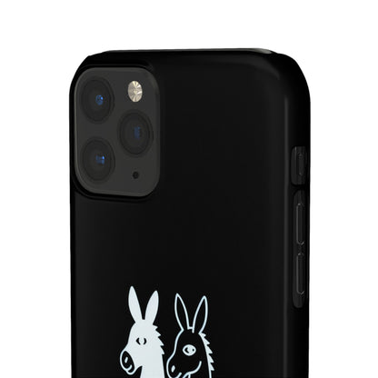 Donkey Graphic Snap Case - Fun Phone Cover, Animal Lover Gift, Cute Accessory, Unique Phone Case, Quirky Donkey Design