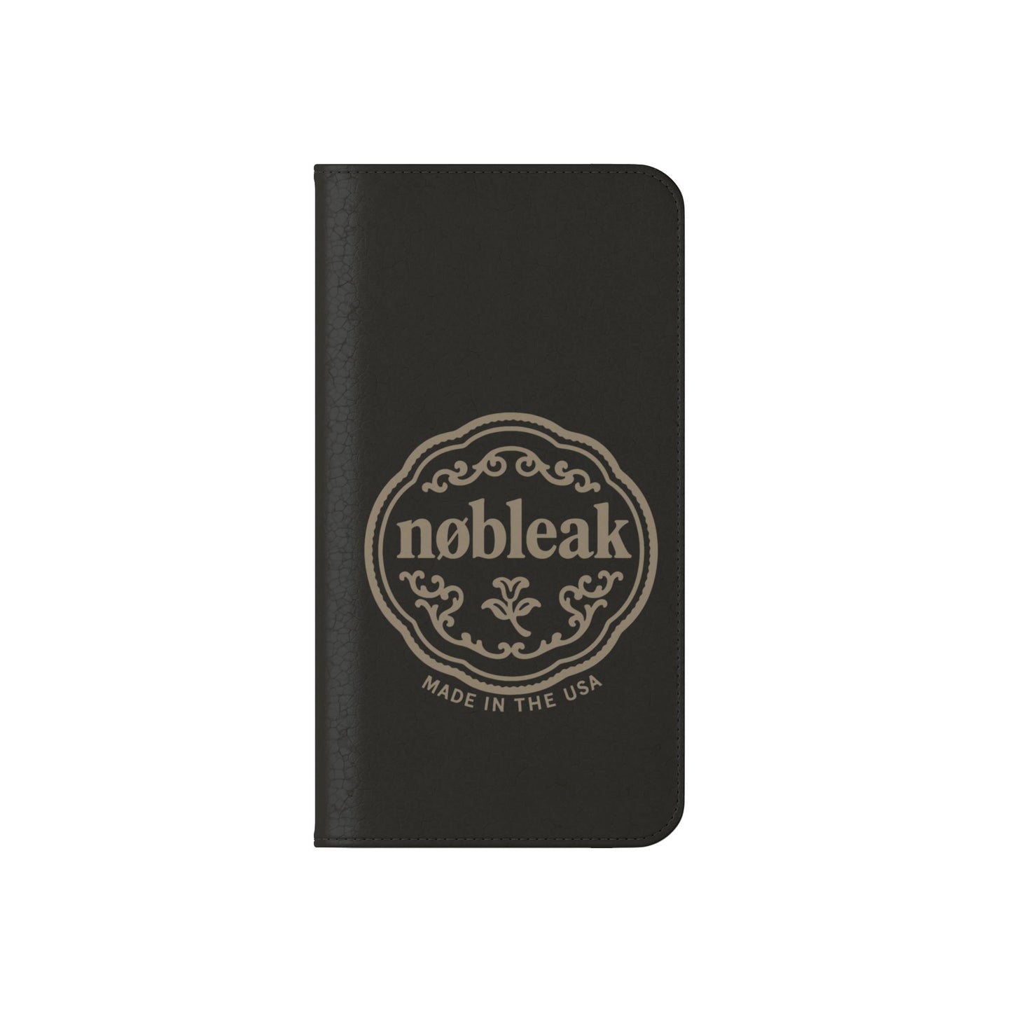 Elegant Leather Flip Case for Phones, Personalized Smartphone Case, Travel Wallet, Custom Gift for Her, Stylish Phone Protector