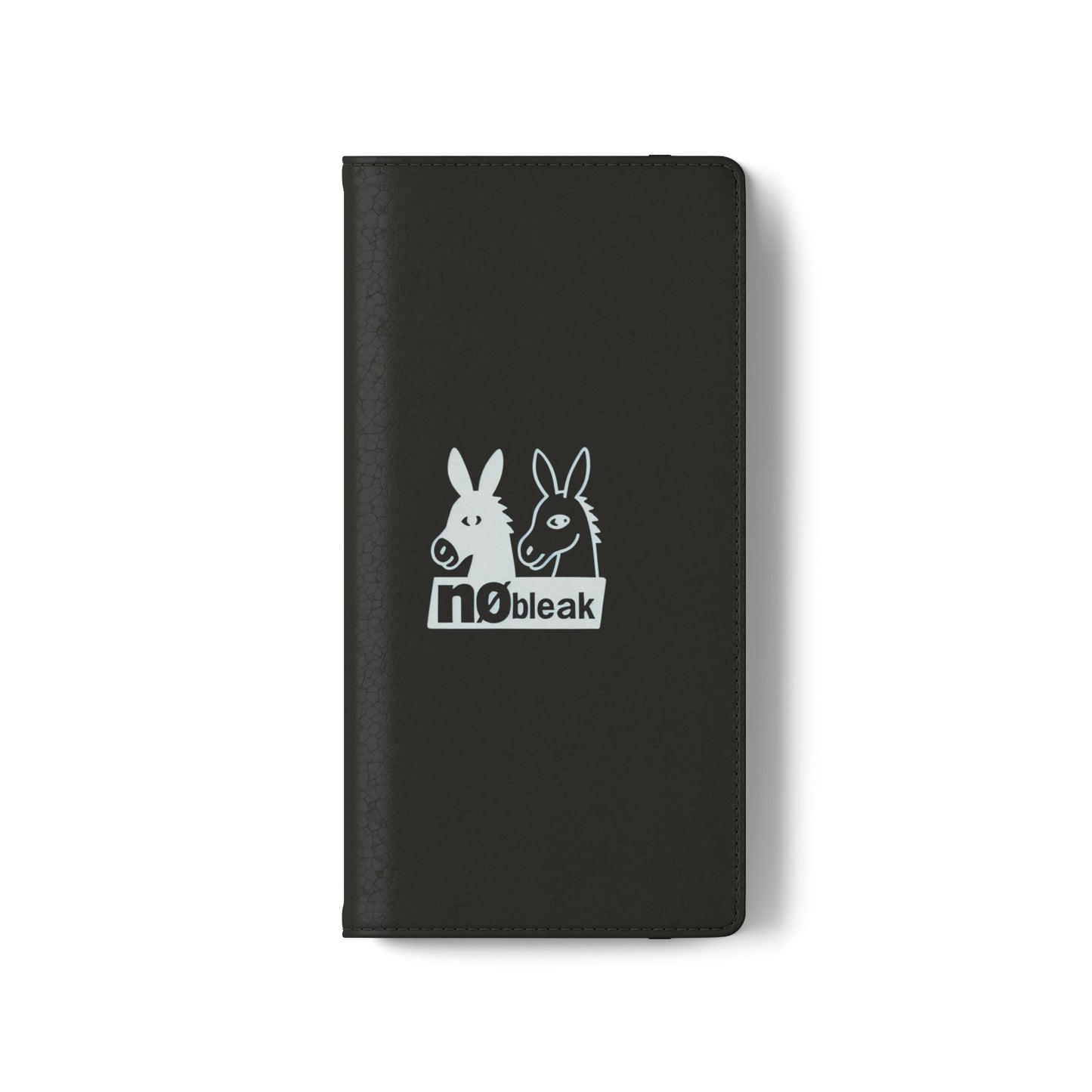 Stylish Flip Case with Unique Animal Design, Phone Protector, Gift for Animal Lovers, Customizable Phone Cover, Black Flip Wallet