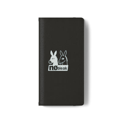 Stylish Flip Case with Unique Animal Design, Phone Protector, Gift for Animal Lovers, Customizable Phone Cover, Black Flip Wallet