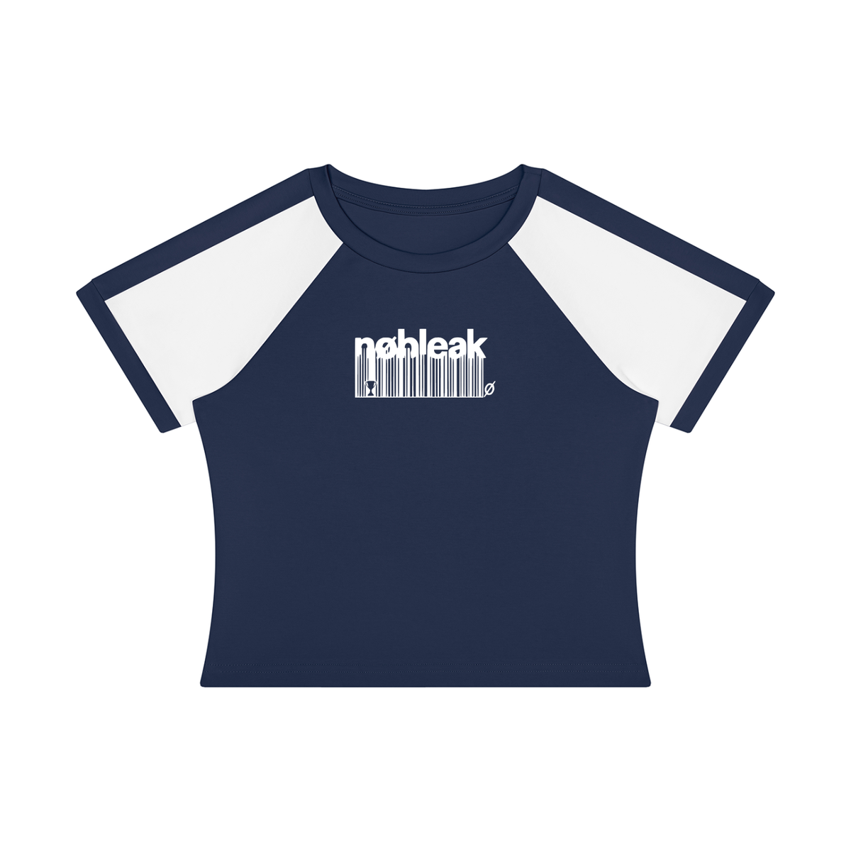 Women’s Slim Raglan Color Block Street T-Shirt