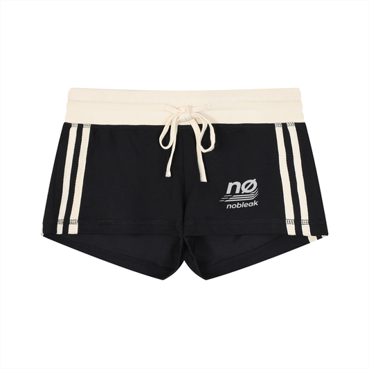 Women's Contrast Stripe Track Shorts