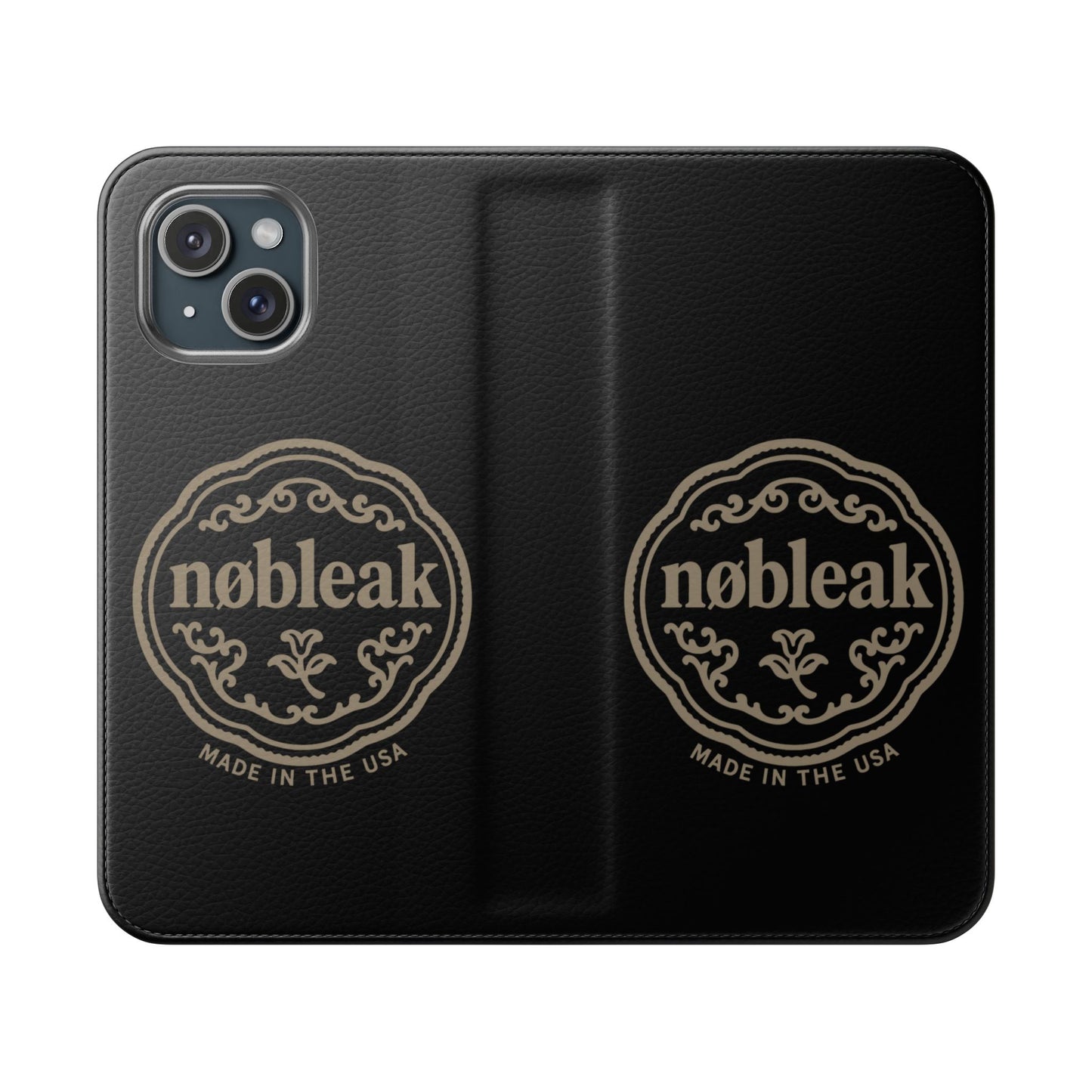 Elegant Leather Flip Case for Phones, Personalized Smartphone Case, Travel Wallet, Custom Gift for Her, Stylish Phone Protector