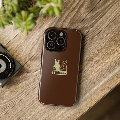 nøbleak Brown Phone case