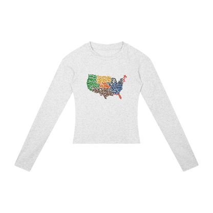 Women’s Slim Raglan Long Sleeve Street T-Shirt
